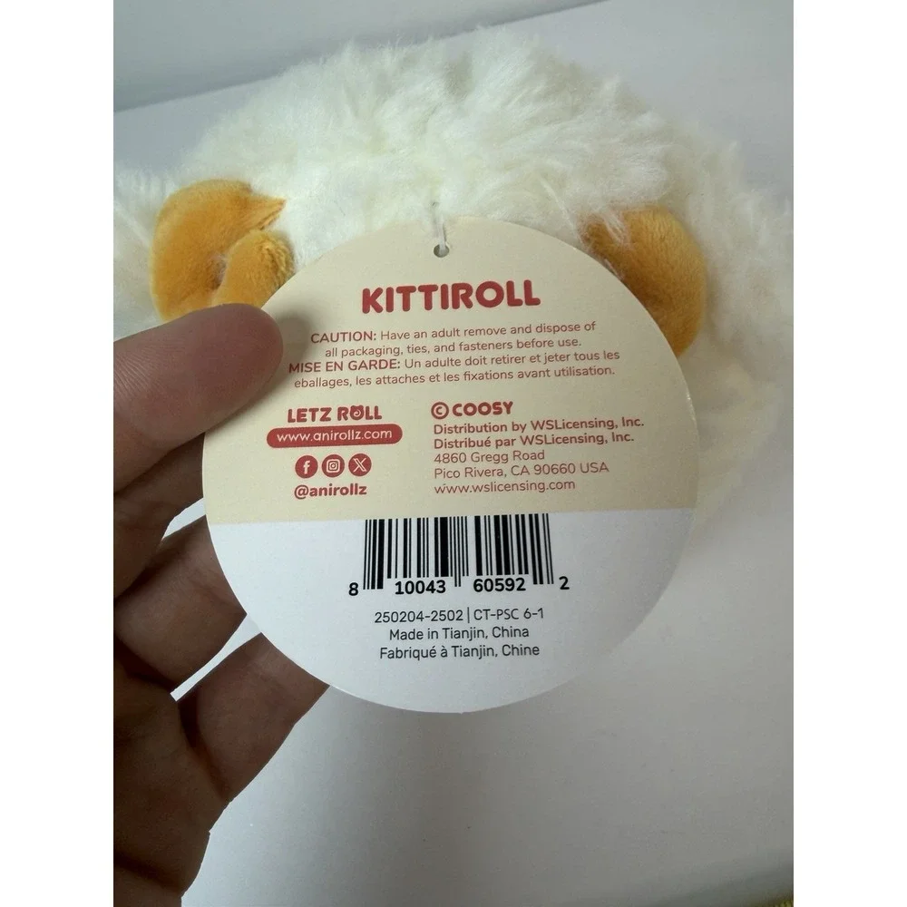 Anirollz Round1 Exclusive Plush Kittiroll in‎ Sheep Ram Costume 6